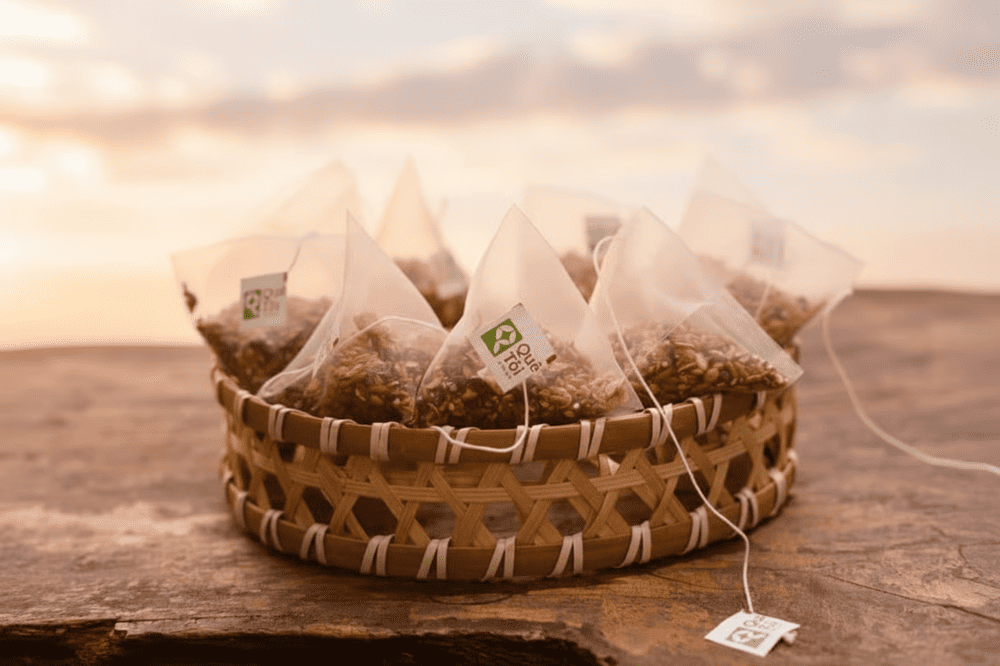 Trà gạo lứt tim sen túi lọc